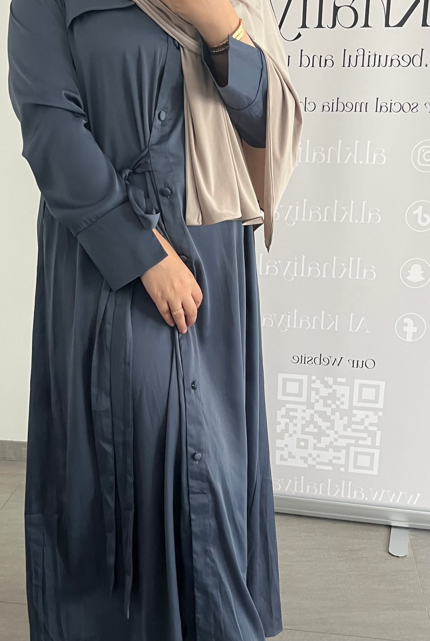 Yasmina dress blue