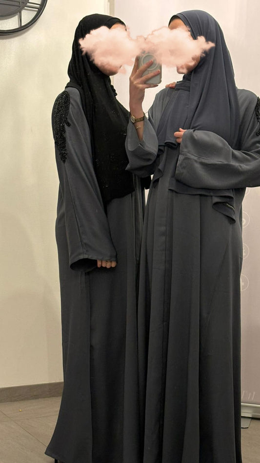 Dubai abaya navy blue